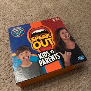 Hasbro Speak Out Kids vs Parents Game